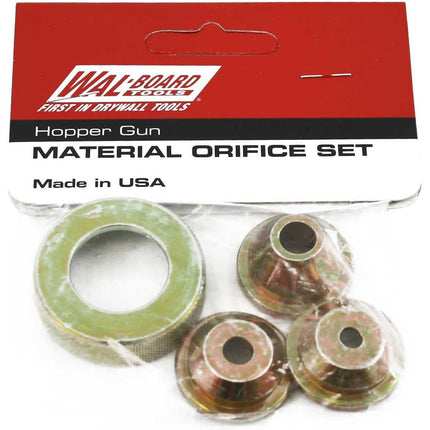 Wal-Board Drywall Texture Hopper Gun Orifice Set