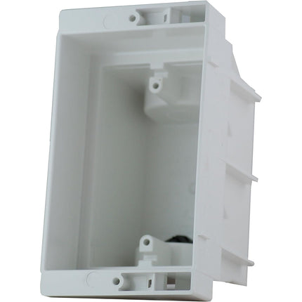 Arlington DVFR1W Recessed Electrical/Outlet Mounting Box, Single Gang