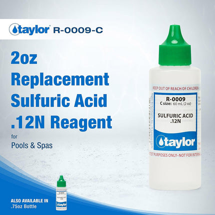 Taylor R-0009-C Sulfuric Acid 2 oz
