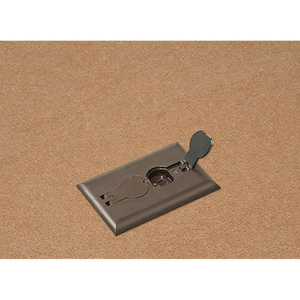 Arlington FLBRF101 Retrofit Electrical Floor Box with Flip Lids