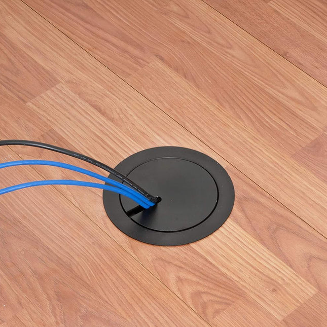 Arlington FLBR5420 Recessed Power and Data Round Floor Box