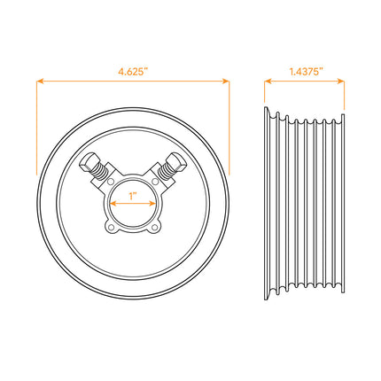 HardwareX Supply Garage Door Cable Drum