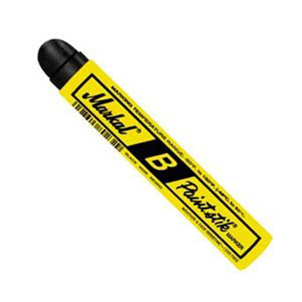 Markal Black B Paintstik Marker, 12 Pack - Hardware X Supply
