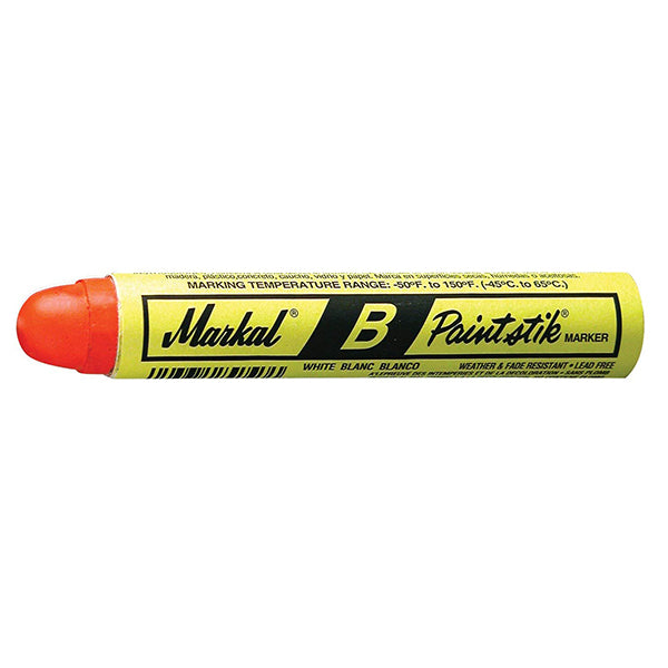 Markal Orange B Paintstik Marker, 12 Pack - Hardware X Supply