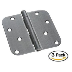Nuk3y 4" x 4" , 5/8 Radius, 2 Ball Bearing Hinge, Removable Pin (3 Pack) - Hardware X Supply