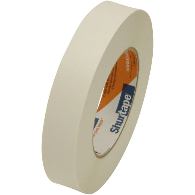 Shurtape FP-227/WI160 FP-227 Flatback Paper Tape: 1" x 60 yd, white