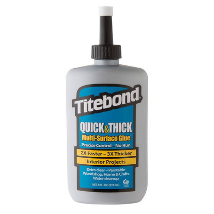 Titebond 2403 Quick & Thick Multi-Service Glue, 8oz