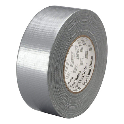 Silver Duct Tapes 3939, Silver, 48 mm x 55 m x 9 mil - Hardware X Supply
