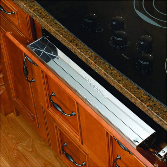 Rev-A-Shelf 6581 Stainless Steel Tip-Out Tray