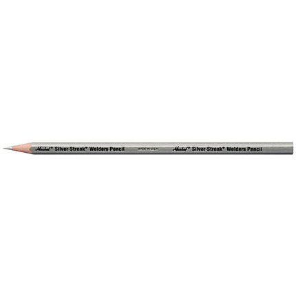 Markal 96101 Silver Streak Welders Pencil, Silver (Pack of 12) - Hardware X Supply
