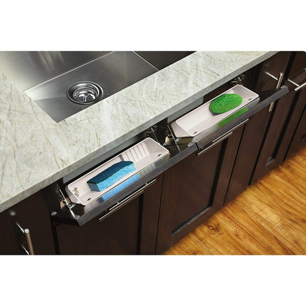 Rev-A-Shelf 6572 Tip-Out Front Sink Tray Set