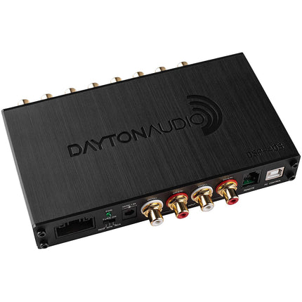 Dayton Audio DSP-408 4x8 DSP Digital Signal Processor for Home and Car Audio