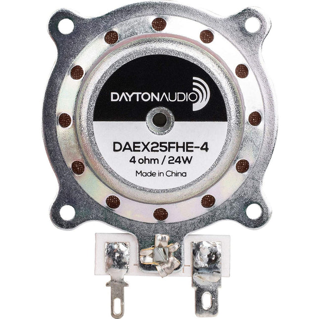 Dayton Audio DAEX25FHE-4 Framed High Efficiency 25mm Exciter 24W 4 Ohm