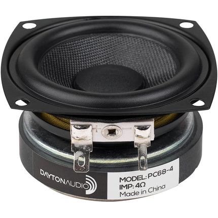 Dayton Audio PC68-4 2-1/2" Full-Range Poly Cone Driver