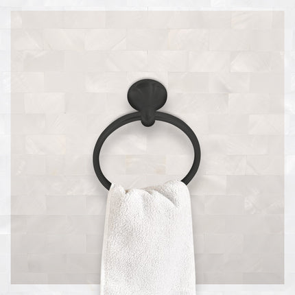Nuk3y Vista 4-Piece Bathroom Hardware Accessory Set with 24" Towel Bar - Hardware X Supply
