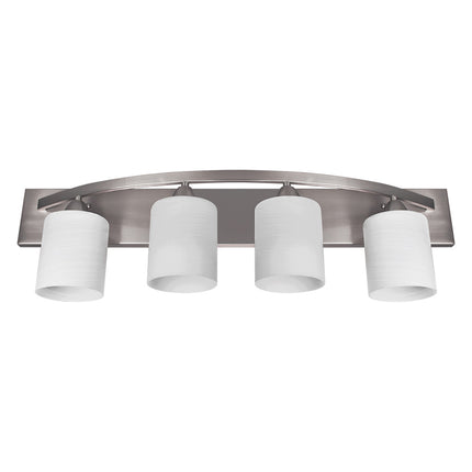Nuk3y Modern Bathroom Vanity Light Fixture with 4 Light Globe - Hardware X Supply