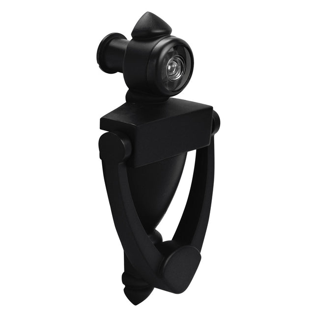 Nuk3y 5-1/2" High Knocker w/220 Degree Viewer - HardwareX Supply