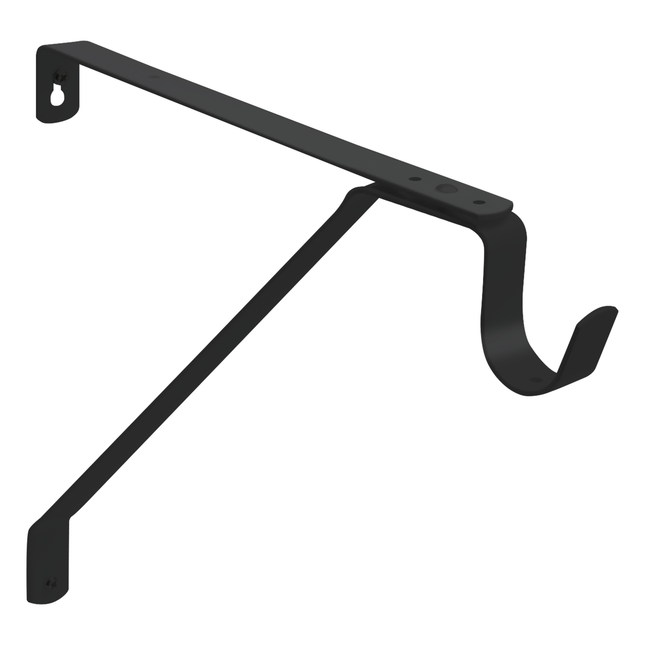 Nuk3y Heavy Duty Adj. Shelf & Rod Support Bracket - Hardware X Supply