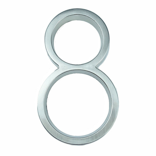 Nuk3y Modern 5" Floating House Number