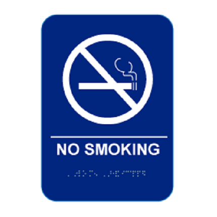 Cal Royal No Smoking Sign, 6" x 9" - Hardware X Supply