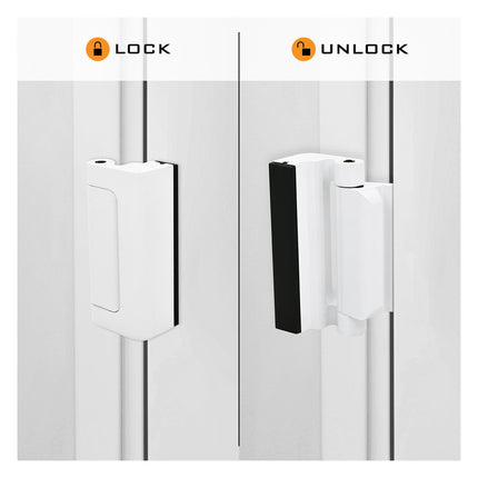 HardwarexSupply Privacy Door Latch Reinforcement Lock - Hardware X Supply