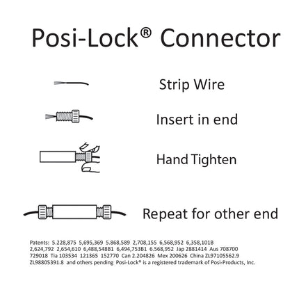 Posi-Lock® Connectors, 14-16 Gauge - Hardware X Supply