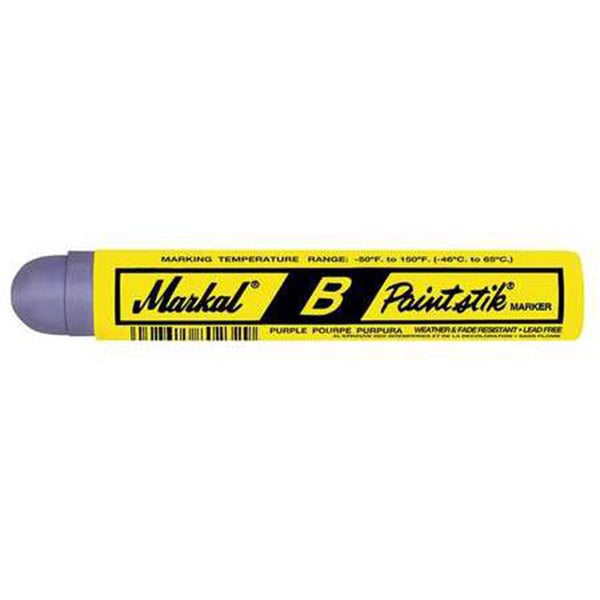 Markal Purple B Paintstik Marker, 12 Pack - Hardware X Supply