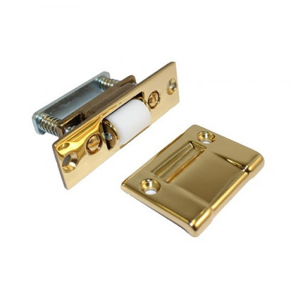 Deltana HD Adjustable Solid Brass Roller Catch - Hardware X Supply