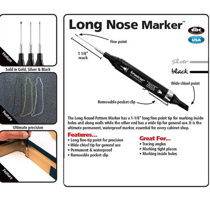 Fastcap Double Sided Long Nose Pattern Marker - Hardware X Supply