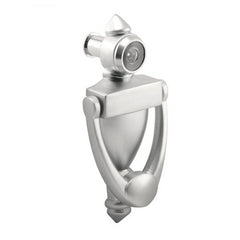 Nuk3y 5-1/2" High Knocker w/220 Degree Viewer - Hardware X Supply