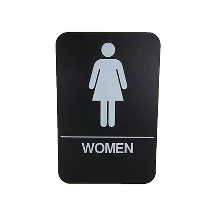 Cal Royal Women Restroom Sign, 6" x 9" - Hardware X Supply